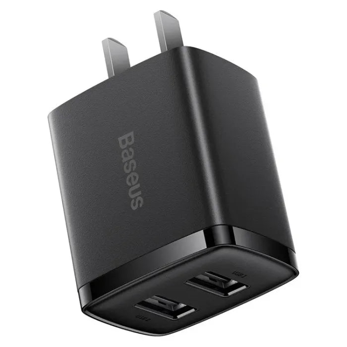 Baseus 10.5W Compact Mobile Charger Dual Port